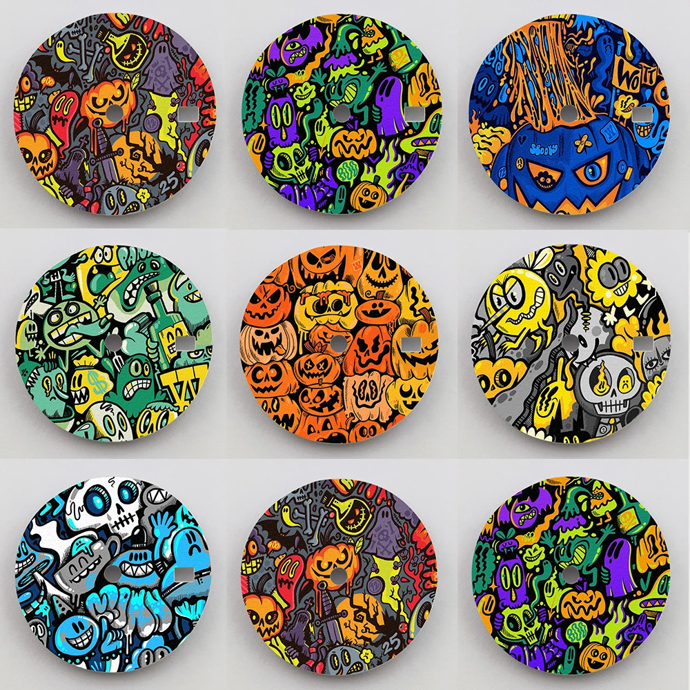 28.5mm Watch Dial nh35 Dial Customizable Pattern Dial Color Printing Halloween nh35 Watch Face Fit NH35/36 Movement Watch Parts
28.5mm Watch Dial nh35 Dial Customizable Pattern Dial Color Printing Halloween nh35 Watch Face Fit NH35/36 Movement Watch Parts