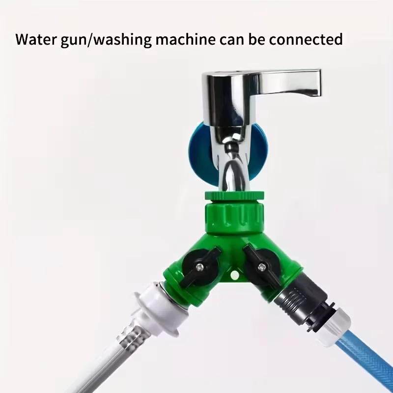 Y-Shaped Faucet Connector Garden Faucet Splitter Garden Irrigation Splitter 1/2 Inch To 3/4 Inch Three Way Plastic Valve Switch
Y-Shaped Faucet Connector Garden Faucet Splitter Garden Irrigation Splitter 1/2 Inch To 3/4 Inch Three Way Plastic Valve Switch