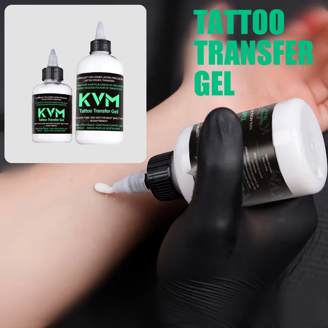 Tattoo Transfer Gel Solution KVM Stencil Transfer Cream for Long Lasting Clear Pattern Reproduction for Tattooing
Tattoo Transfer Gel Solution KVM Stencil Transfer Cream for Long Lasting Clear Pattern Reproduction for Tattooing