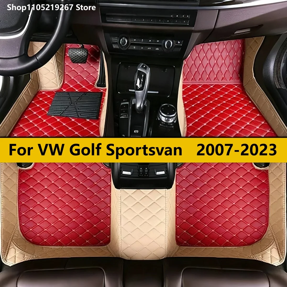 Custom Car Floor Mats For VW Golf Sportsvan 2007-2023 Auto Carpets Foot Coche Accessorie
Custom Car Floor Mats For VW Golf Sportsvan 2007-2023 Auto Carpets Foot Coche Accessorie