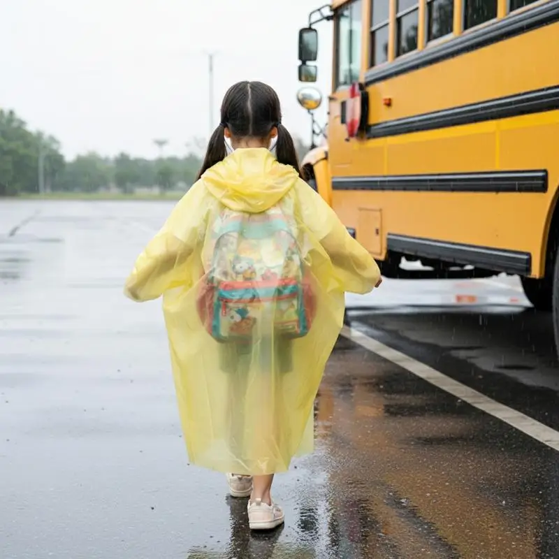 Children Long One Piece Disposable EVA Raincoat Waterproof Hooded Poncho Lightweight for School Outings and Camping
Children Long One Piece Disposable EVA Raincoat Waterproof Hooded Poncho Lightweight for School Outings and Camping