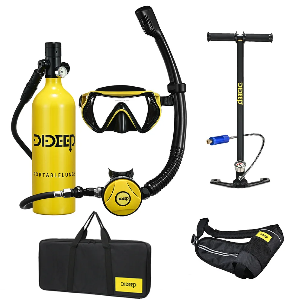 1L Scuba Diving Cylinder Mini Yellow Oxygen Tank Dive Respirator for Snorkeling Breath Bucear Buceo Diving Equipment
1L Scuba Diving Cylinder Mini Yellow Oxygen Tank Dive Respirator for Snorkeling Breath Bucear Buceo Diving Equipment