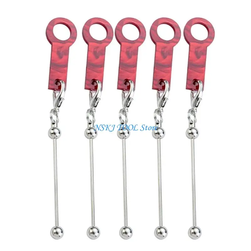 L8RC Decorative Bead Accent For Acrylic Straw Drinkware DIY Beadable Straw Charm Cup Dangle Adapter
L8RC Decorative Bead Accent For Acrylic Straw Drinkware DIY Beadable Straw Charm Cup Dangle Adapter