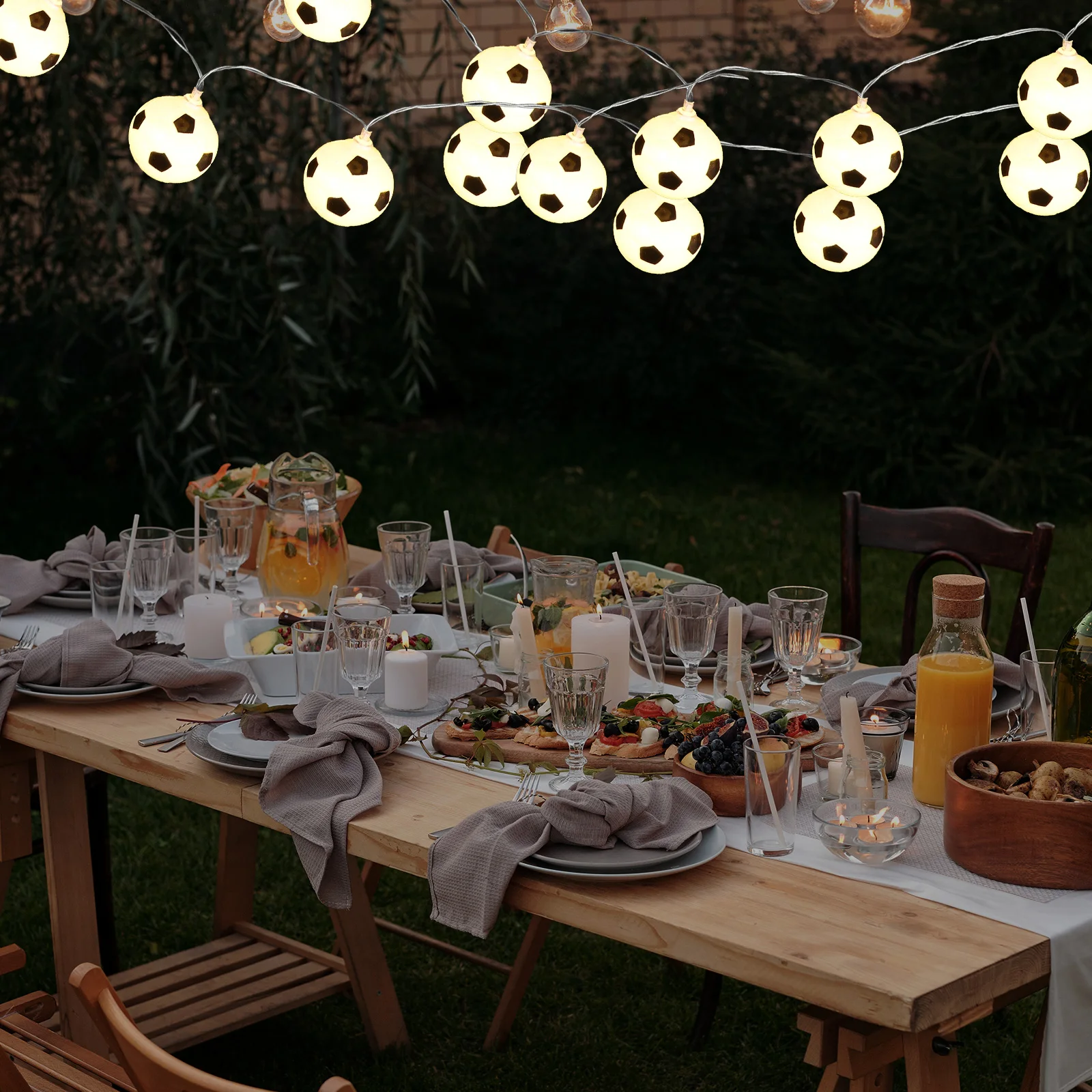 Soccer String Lights Operated Soccer Shaped Led Light For Sports Party Garden Wall Decoration String Lights
Soccer String Lights Operated Soccer Shaped Led Light For Sports Party Garden Wall Decoration String Lights