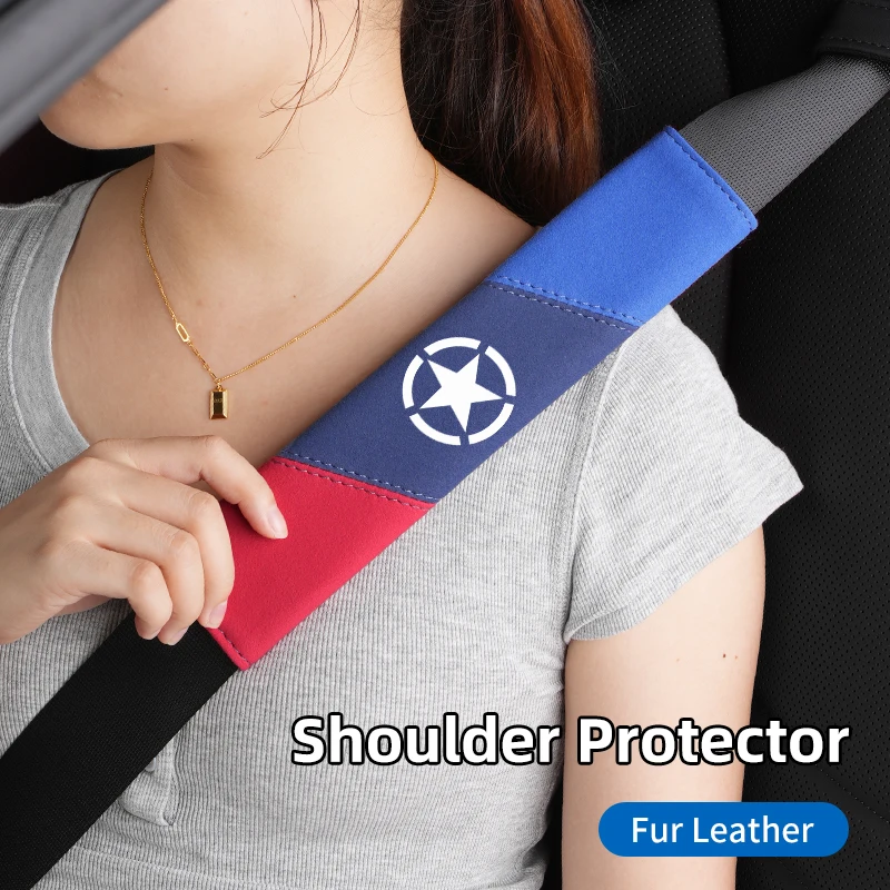 Car Seat Belt Shoulder Cover Neck Protector Car Interior Accessories For Jeep Renegade Compass Grand-Cherokee Wrangler Wrangler-
Car Seat Belt Shoulder Cover Neck Protector Car Interior Accessories For Jeep Renegade Compass Grand-Cherokee Wrangler Wrangler-