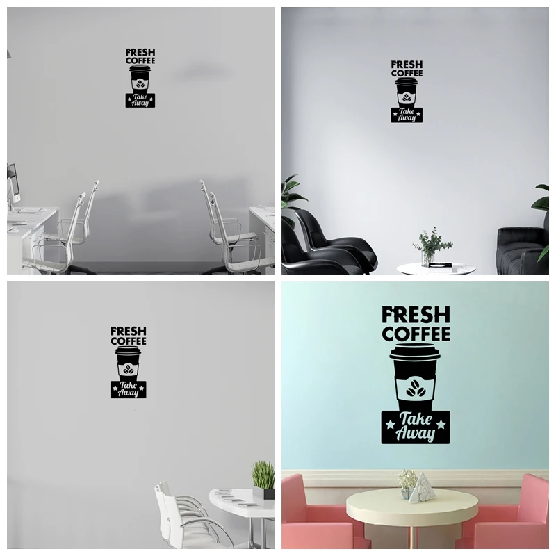 1 pc hot sale fresh coffee Wall Sticker Pvc Wall Stickers Wall Art Wallpaper Background Wall Art Decal Drop Shipping
1 pc hot sale fresh coffee Wall Sticker Pvc Wall Stickers Wall Art Wallpaper Background Wall Art Decal Drop Shipping