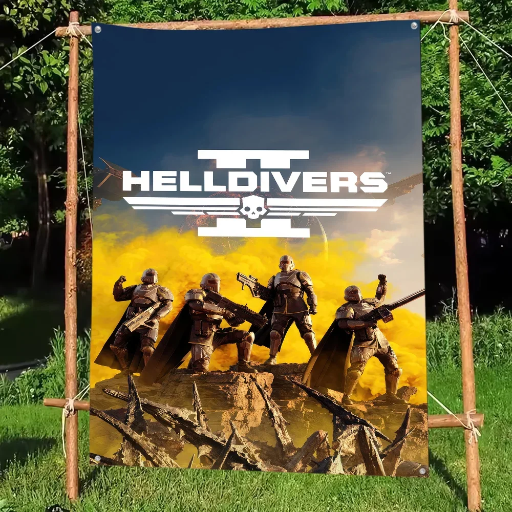 H-Helldivers 2 Game Flag DIY Flag For Family Group Party Living Room Home Dorm Decor Wall Art Decor Banner
H-Helldivers 2 Game Flag DIY Flag For Family Group Party Living Room Home Dorm Decor Wall Art Decor Banner