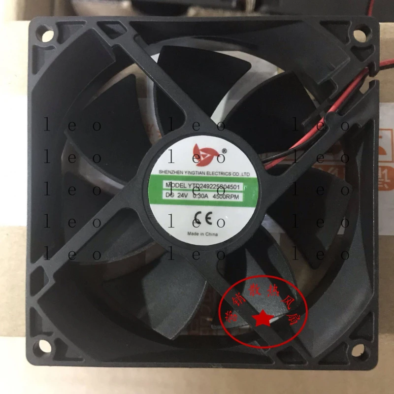 Brand new YTD249225S04501 cooling fan 8 9 12cm DC24V0.30A 4500 rpm
Brand new YTD249225S04501 cooling fan 8 9 12cm DC24V0.30A 4500 rpm