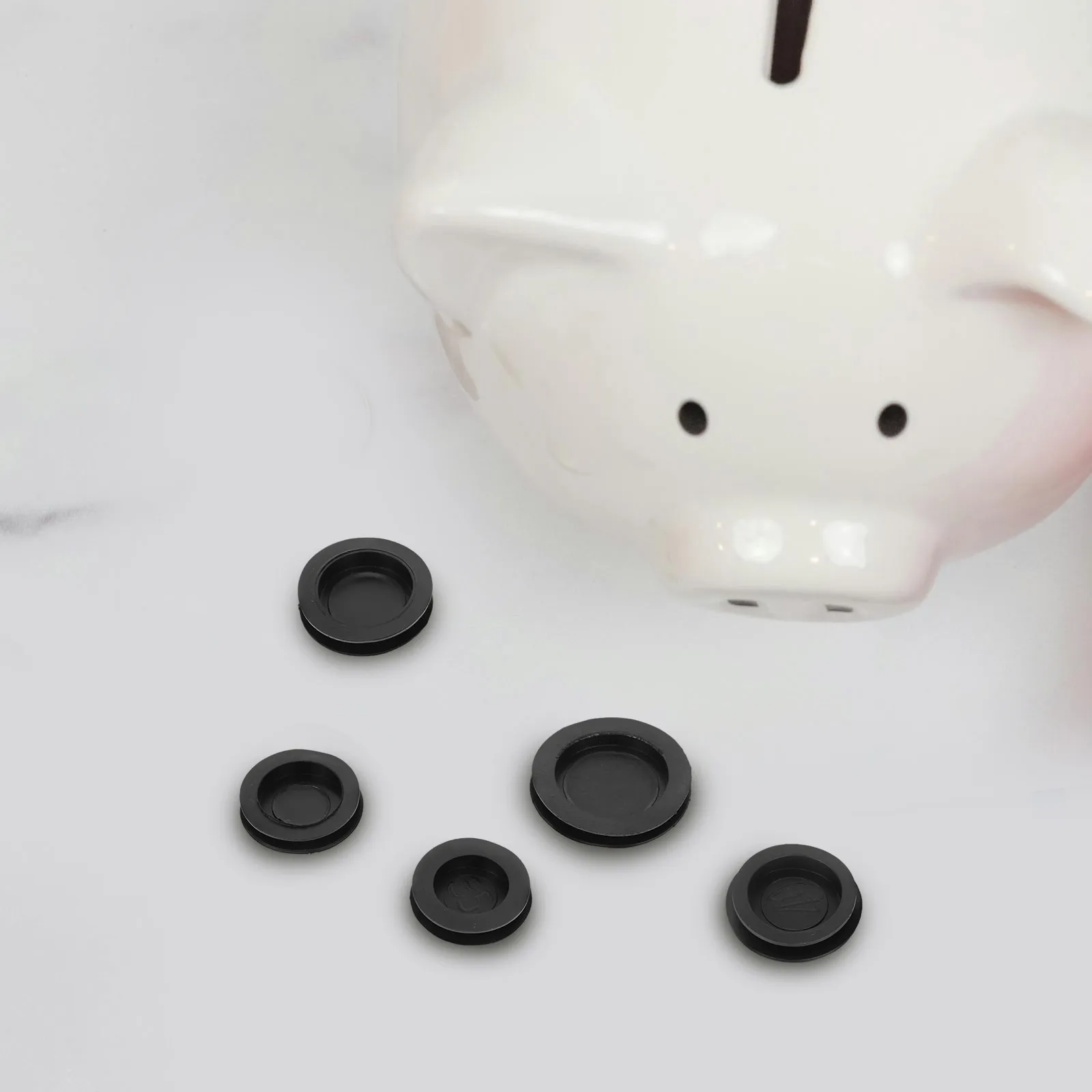 10Pcs Piggy Bank Soft Rubber Stoppers Secure Saving Box Replacement Round Plugs Covers for Coin Bank Prevention
10Pcs Piggy Bank Soft Rubber Stoppers Secure Saving Box Replacement Round Plugs Covers for Coin Bank Prevention