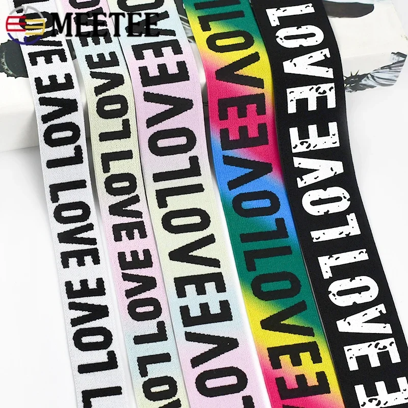 2/5/10Meters Nylon Elastic Band Colorful Love Rubber Bands for Garment Pants Waistband Belt Stretch Tape DIY Sewing Accessories
2/5/10Meters Nylon Elastic Band Colorful Love Rubber Bands for Garment Pants Waistband Belt Stretch Tape DIY Sewing Accessories