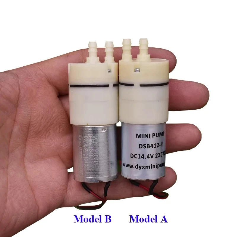 DSB412-H 12V/14.4V DC Mini 370 Motor Diaphragm Water Pump Self-Priming for Tea Table Garden Watering Small Fluid Transfer
DSB412-H 12V/14.4V DC Mini 370 Motor Diaphragm Water Pump Self-Priming for Tea Table Garden Watering Small Fluid Transfer