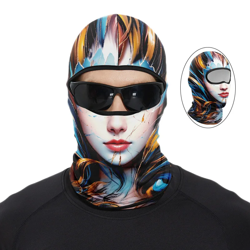 Multifunctional Balaclava Face Mask, Girl Ghost Skull Mask, Breathable Windproof, UV Sun Dust Protective Full Face Head Cover,
Multifunctional Balaclava Face Mask, Girl Ghost Skull Mask, Breathable Windproof, UV Sun Dust Protective Full Face Head Cover,