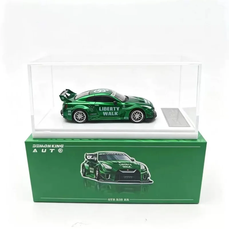 DKA Demon King Auto 1:64 LBWK LB R35 GT-RR Chrome Green Diecast Model Car
DKA Demon King Auto 1:64 LBWK LB R35 GT-RR Chrome Green Diecast Model Car
