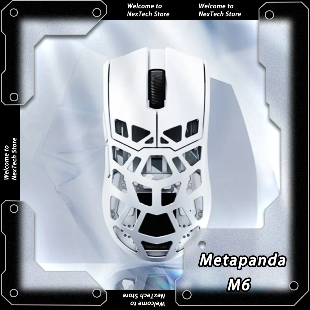 Metapanda M6 Mouse Magnesiumn Alloy Pd3950 Tri-Mode Double 8k Mouse Light Weight Holey Gaming Customize High Performance Mice
Metapanda M6 Mouse Magnesiumn Alloy Pd3950 Tri-Mode Double 8k Mouse Light Weight Holey Gaming Customize High Performance Mice