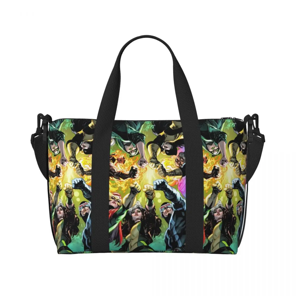 Custom X-Men Wallpaper Tote Bag Women Large Capacity Gym Beach Shoulder Travel Bag
Custom X-Men Wallpaper Tote Bag Women Large Capacity Gym Beach Shoulder Travel Bag
