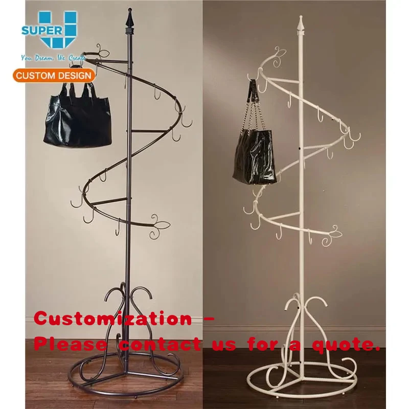 custom.Retail Store Metal Handbags Displays Display Stand Hanger Hooks
custom.Retail Store Metal Handbags Displays Display Stand Hanger Hooks