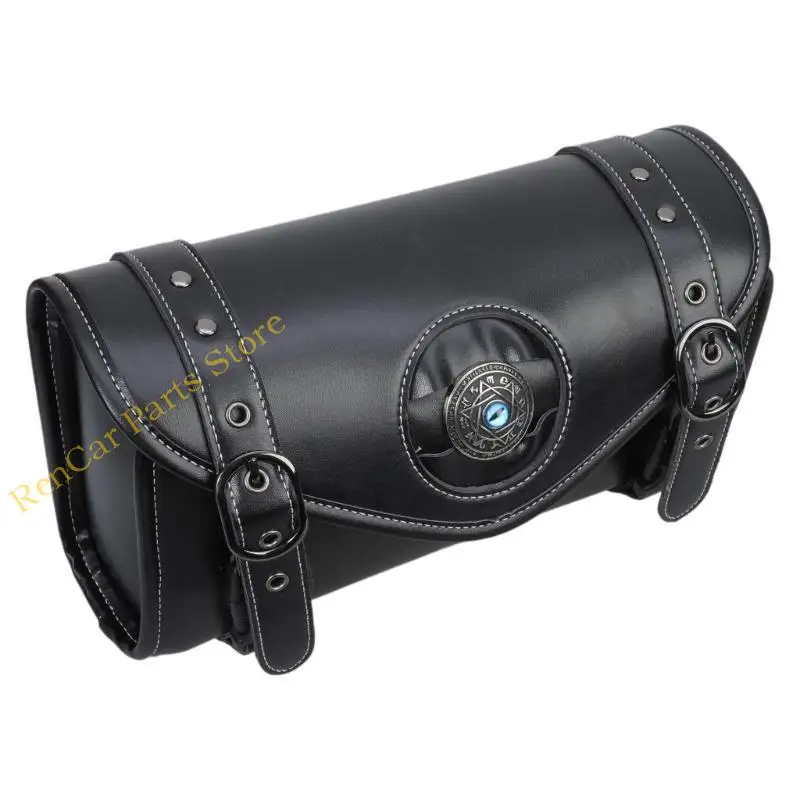 F19A Motorcycle Front Bag Motorbike Tool Bag Universal Tool Bag Saddlebag Punk Leather Front Fork Handlebar Bag
F19A Motorcycle Front Bag Motorbike Tool Bag Universal Tool Bag Saddlebag Punk Leather Front Fork Handlebar Bag