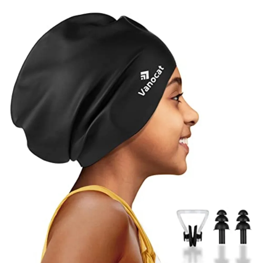 Extra Large Swim Cap for Long Hair, Waterproof Silicone Swimming Caps for Boys Girls Youth Teen, Large Swim Hat for Long Thick
Extra Large Swim Cap for Long Hair, Waterproof Silicone Swimming Caps for Boys Girls Youth Teen, Large Swim Hat for Long Thick