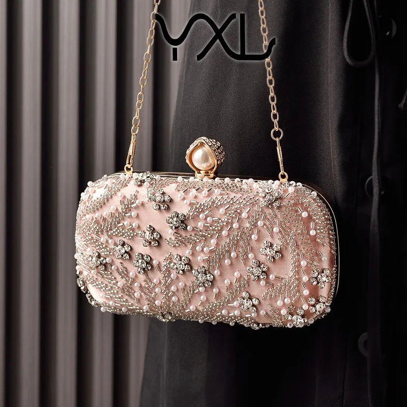 New Bead Embroidery Dinner Bag Embroidery Diamond Evening Bag Party Banquet Bag Dress Bag
New Bead Embroidery Dinner Bag Embroidery Diamond Evening Bag Party Banquet Bag Dress Bag