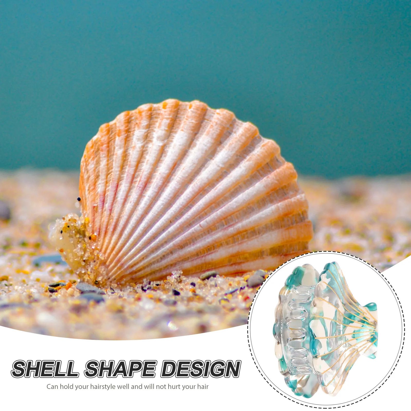 Shell Claw Clip Girl Hair Accessories French Barrette Mermaid Haarspangen Kopfschmuck Clips
Shell Claw Clip Girl Hair Accessories French Barrette Mermaid Haarspangen Kopfschmuck Clips