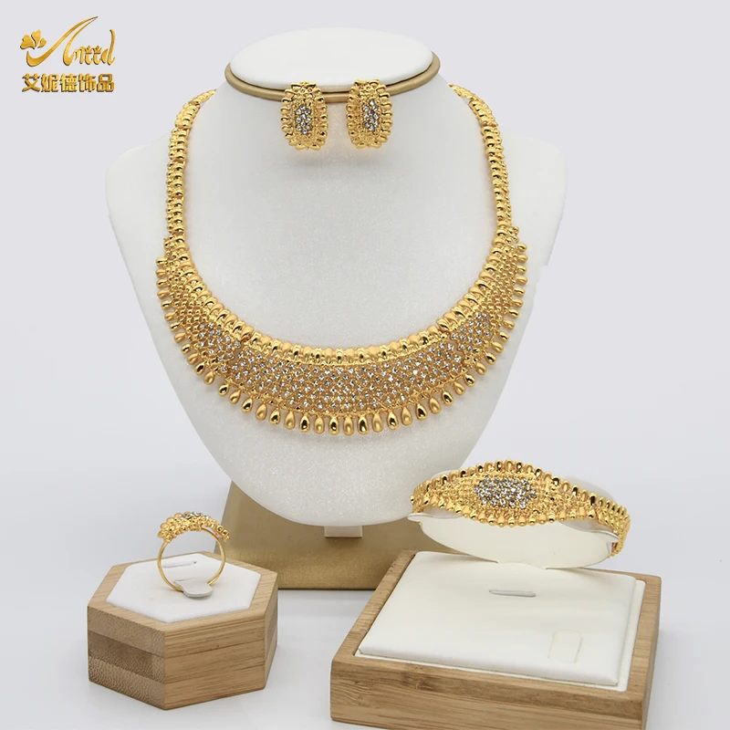 Nigerian Necklace For Women Jewelry Sets Dubai Gold Plated Luxury Wedding Collection Set African Indian Bridal Crystal Jewellery
Nigerian Necklace For Women Jewelry Sets Dubai Gold Plated Luxury Wedding Collection Set African Indian Bridal Crystal Jewellery