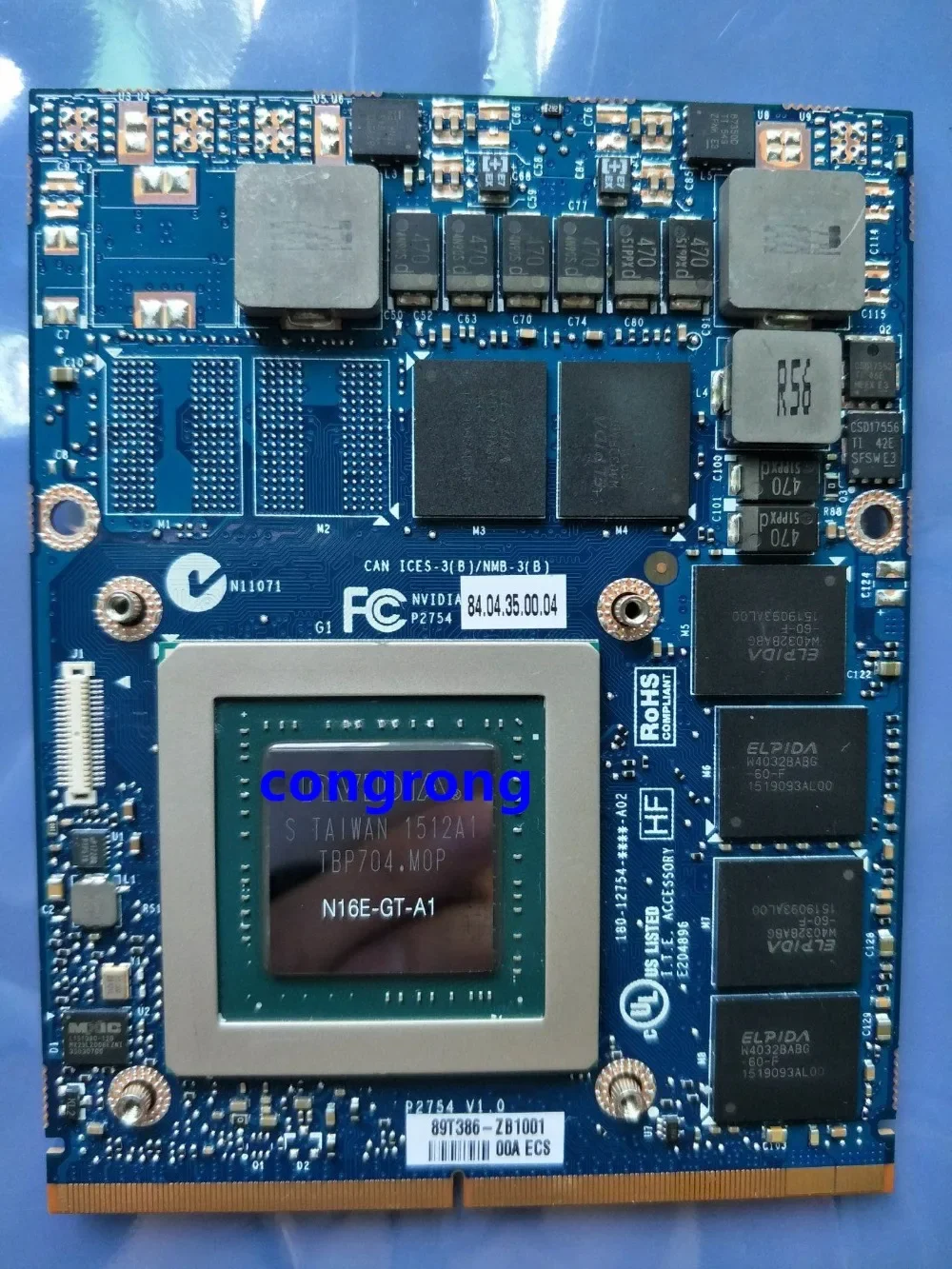 GTX 970 M GTX970M N16E-GT-A1 6GB for video for Clevo P375SM P170EM P150EM P157SM P151SM P150SM P170SM P177SM 100% Work
GTX 970 M GTX970M N16E-GT-A1 6GB for video for Clevo P375SM P170EM P150EM P157SM P151SM P150SM P170SM P177SM 100% Work