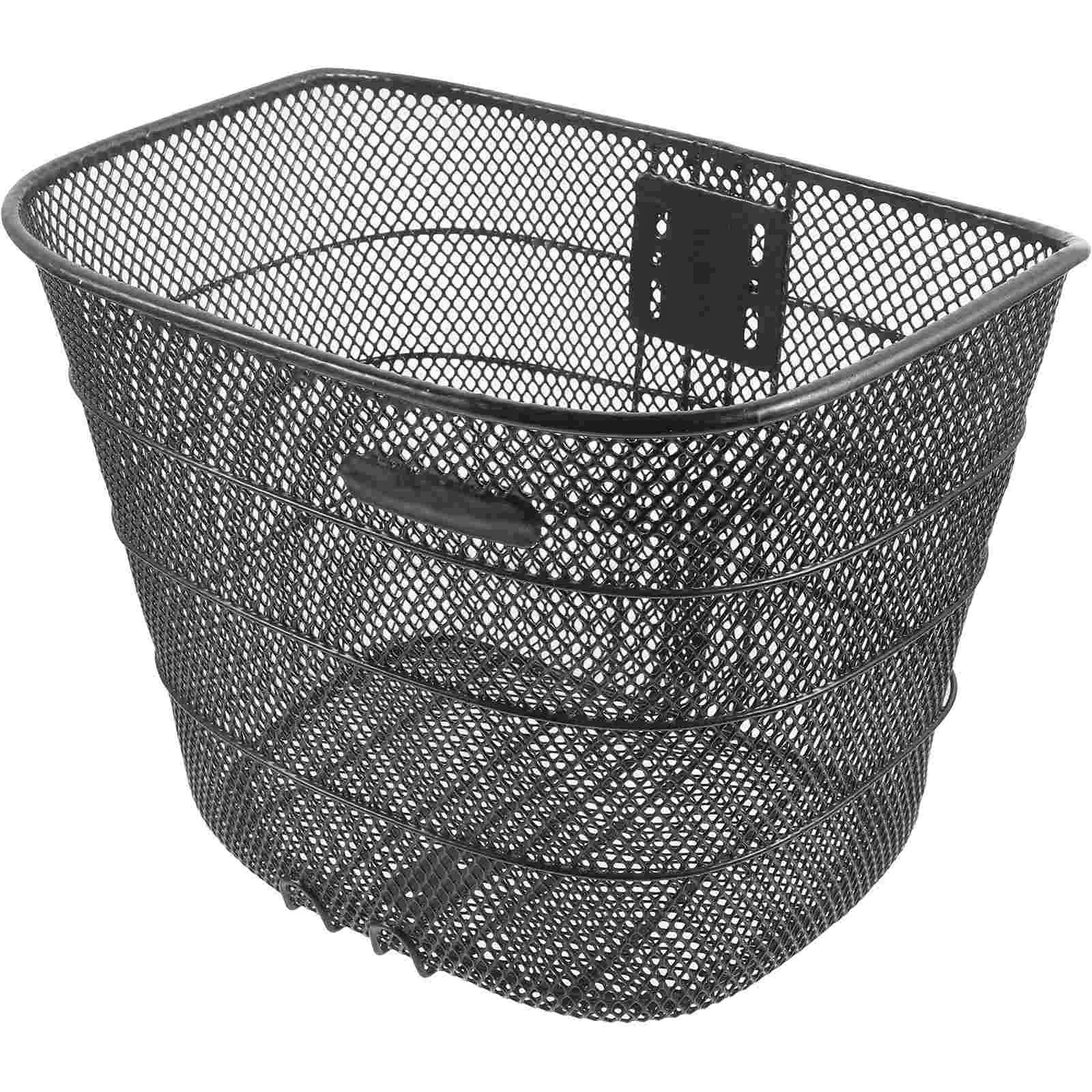 Bicycle Basket Steel Mesh Accessories Bike Handlebar Multi-function Riding Front Metal Large Capacity
Bicycle Basket Steel Mesh Accessories Bike Handlebar Multi-function Riding Front Metal Large Capacity