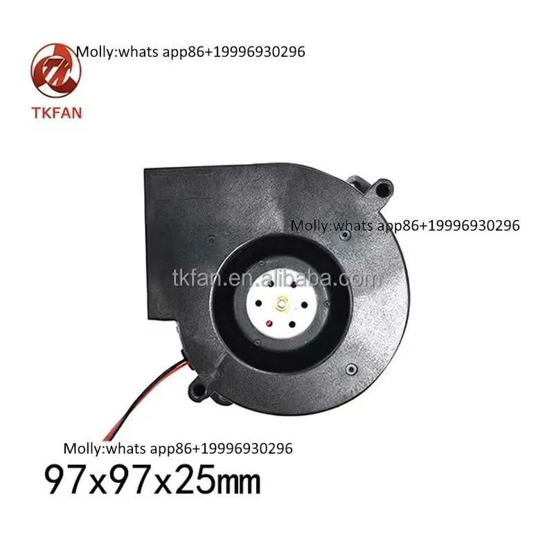 12V 24V DC Blower with Two Ball Bearing 97mm High Air Volume Turbo Fan 97 X 25mm B97 DC 9725 Turbine Fan Electric Blower
12V 24V DC Blower with Two Ball Bearing 97mm High Air Volume Turbo Fan 97 X 25mm B97 DC 9725 Turbine Fan Electric Blower