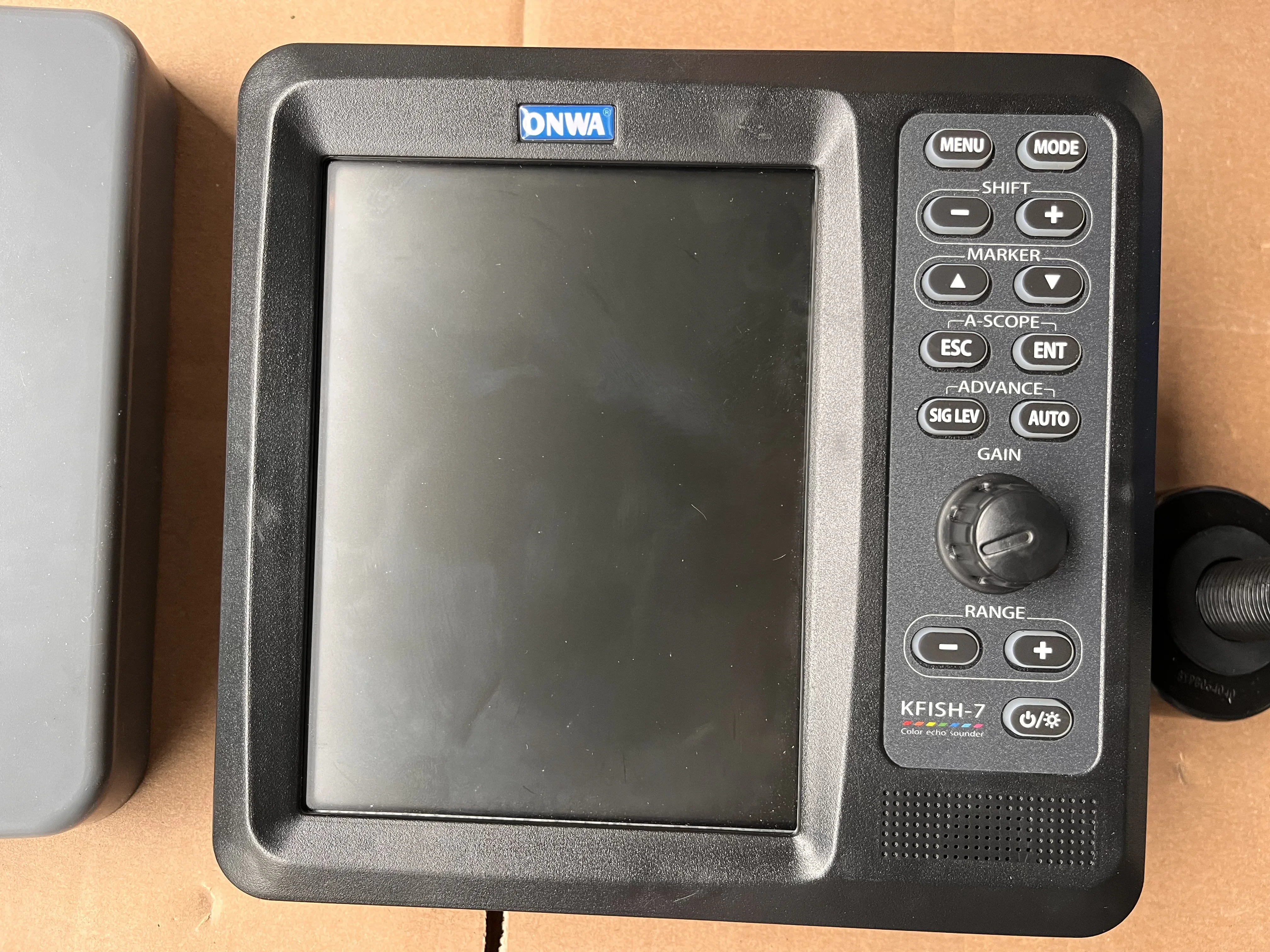 Sinooutput Waterproof Onwa Model Kfish-7 Zoom Display 600w Transducer for Boat