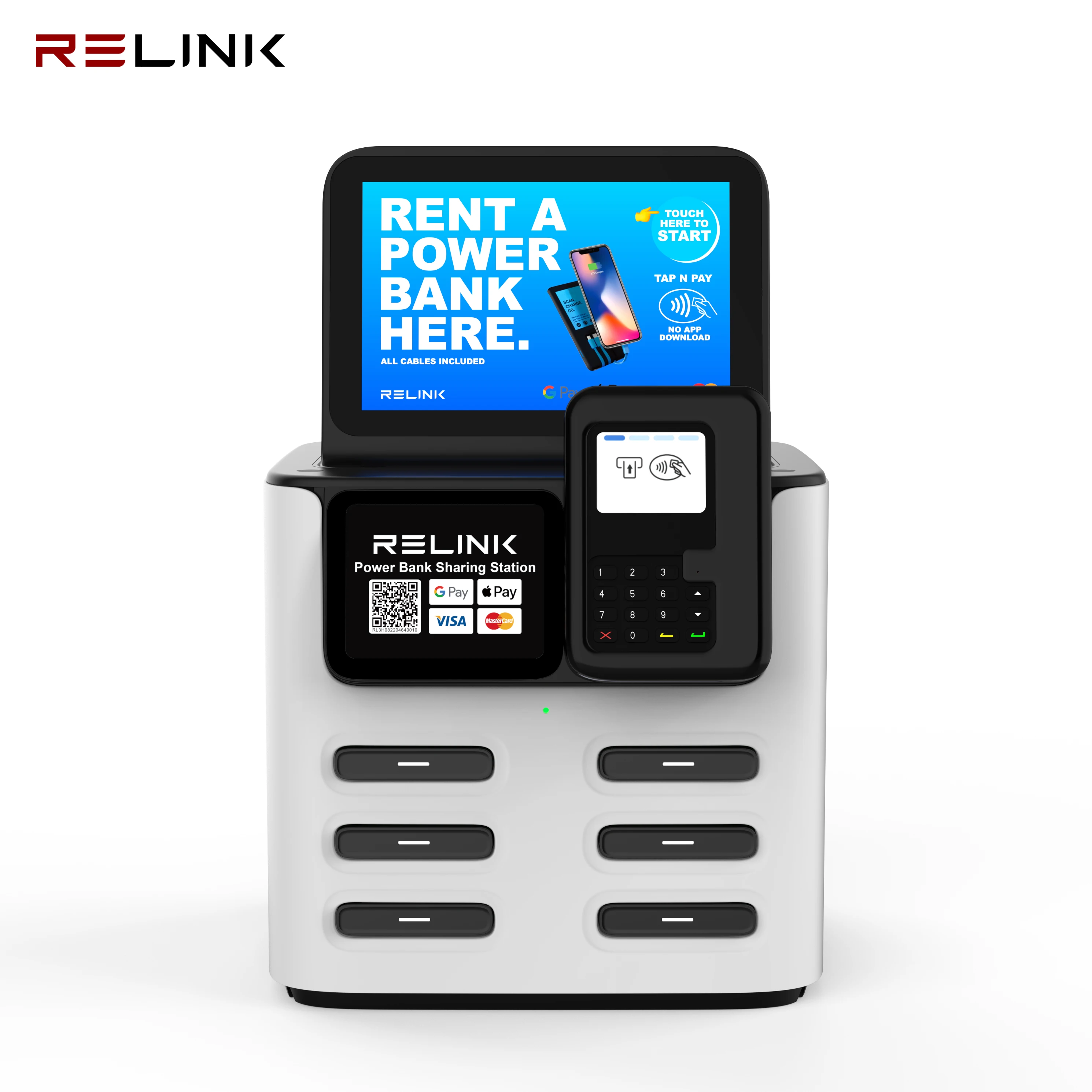 Новое поступление, 6 слотов, зарядная станция для сотового телефона, NFC Pos, общий аккумулятор, аренда станции для кофейни
Новое поступление, 6 слотов, зарядная станция для сотового телефона, NFC Pos, общий аккумулятор, аренда станции для кофейни