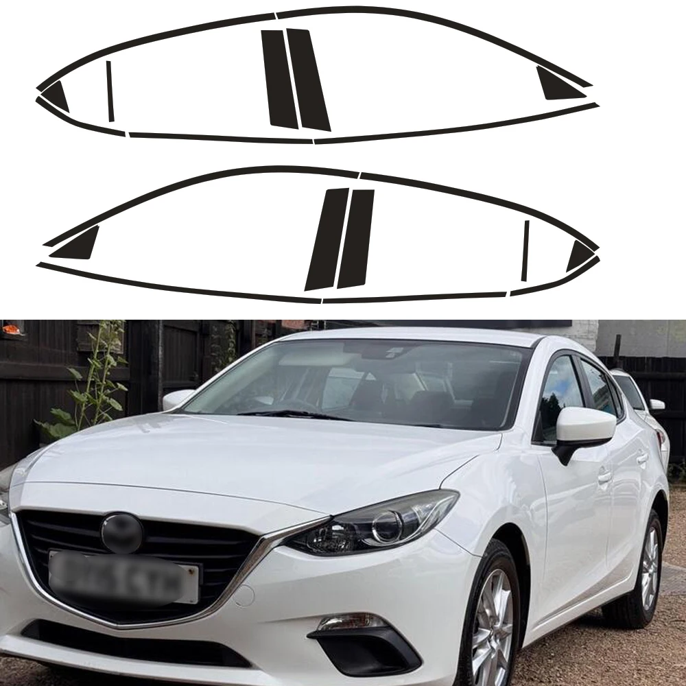 Exterior Window Trim Chrome Delete protective Film For Mazda 3 Axela 2014-2018 Glossy/Matte Black Sticker
Exterior Window Trim Chrome Delete protective Film For Mazda 3 Axela 2014-2018 Glossy/Matte Black Sticker