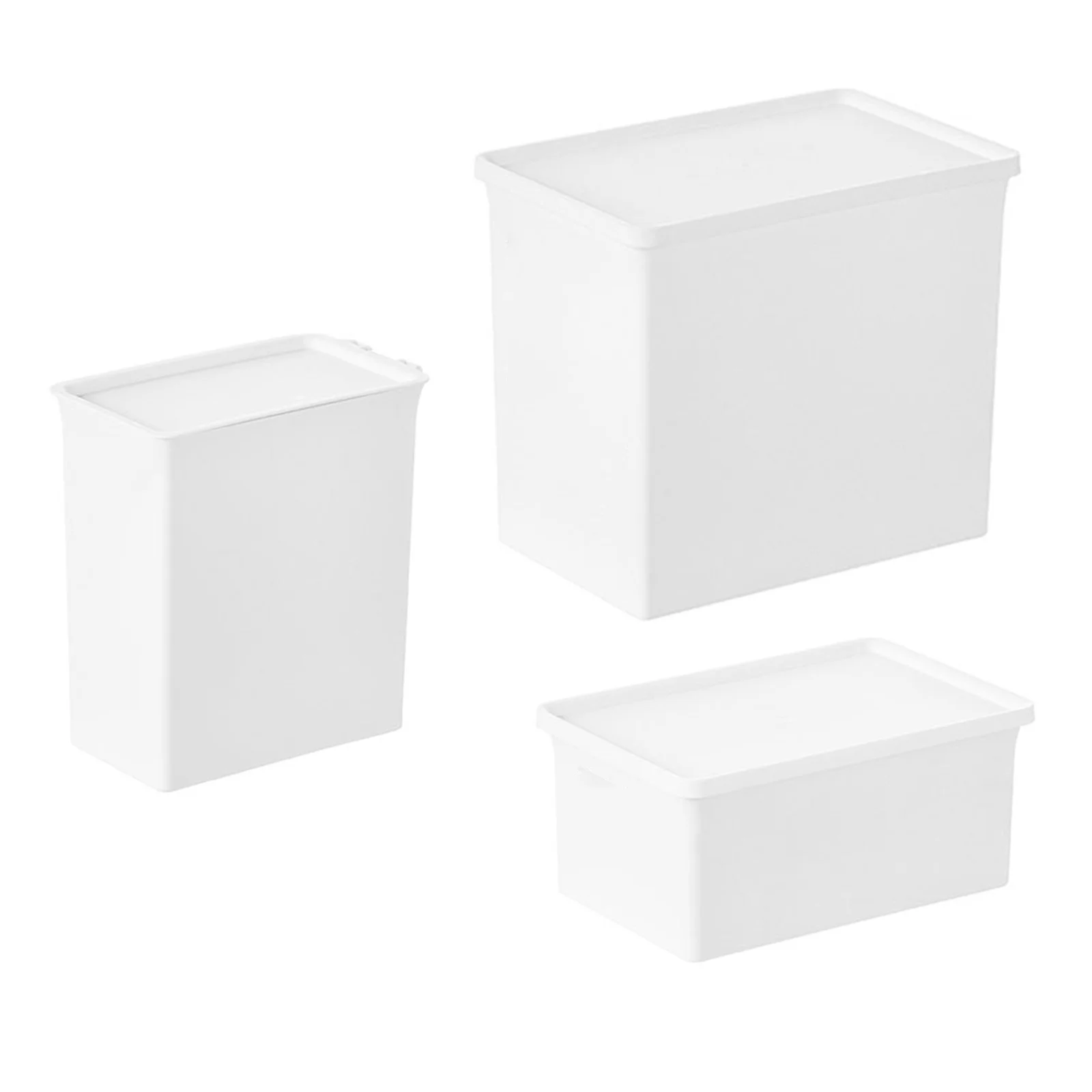 Plastic Compact Waterproof Dustproof Laundry Container Washing Powder Storage Container White Shelves Storage Box Lid
Plastic Compact Waterproof Dustproof Laundry Container Washing Powder Storage Container White Shelves Storage Box Lid