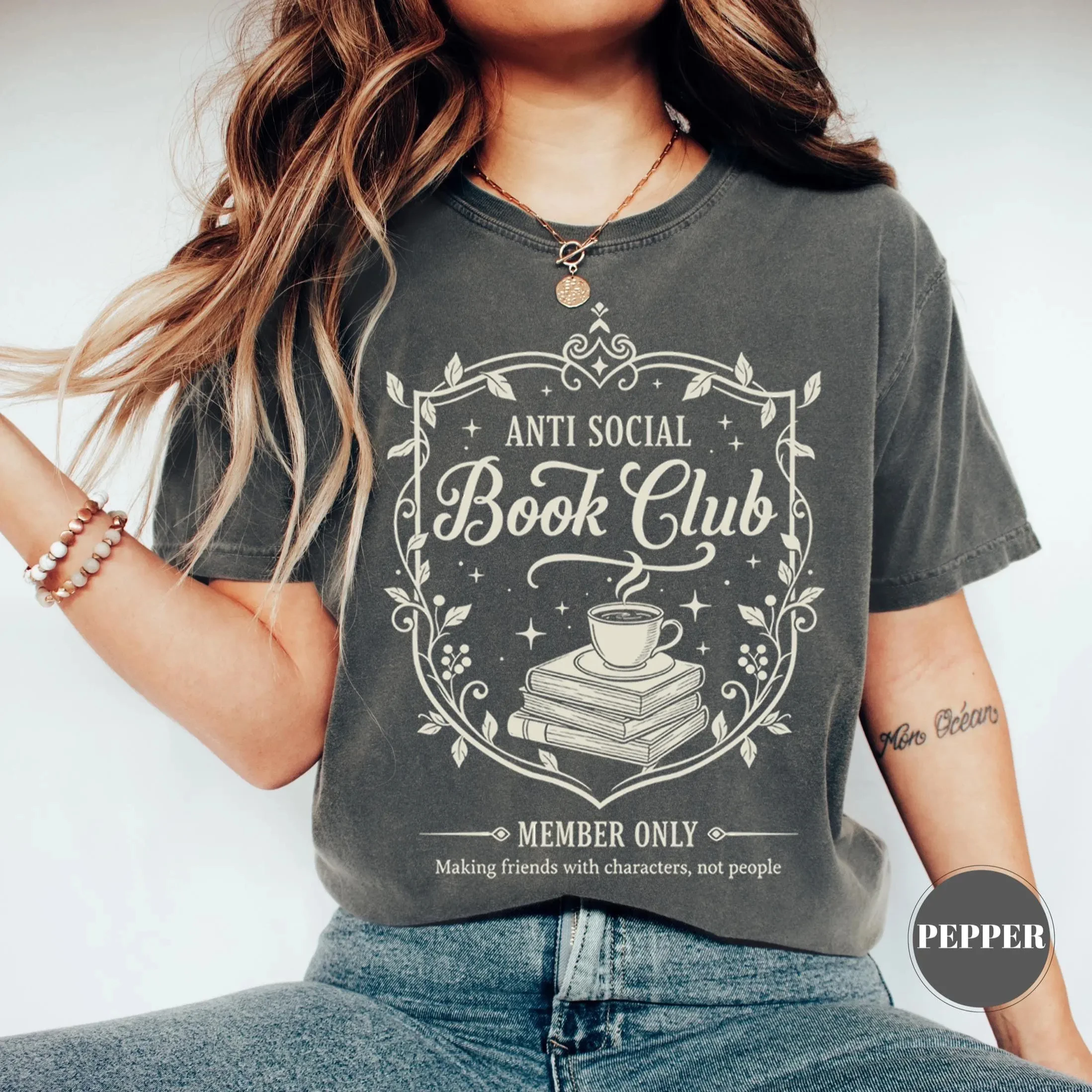 Plus Size Women's Book Club Print T-Shirt Pure Cotton Breathable Stylish Versatile Street Style Streetwear Oversized
Plus Size Women's Book Club Print T-Shirt Pure Cotton Breathable Stylish Versatile Street Style Streetwear Oversized