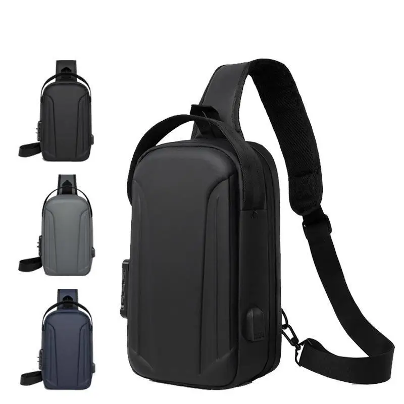 Usb Fashion High Quality Men's Chest Bag Waterproof Hard Shell Crossbody Bag Riding Bag Travel Sports Anti-theft Shoulder Bag
Usb Fashion High Quality Men's Chest Bag Waterproof Hard Shell Crossbody Bag Riding Bag Travel Sports Anti-theft Shoulder Bag
