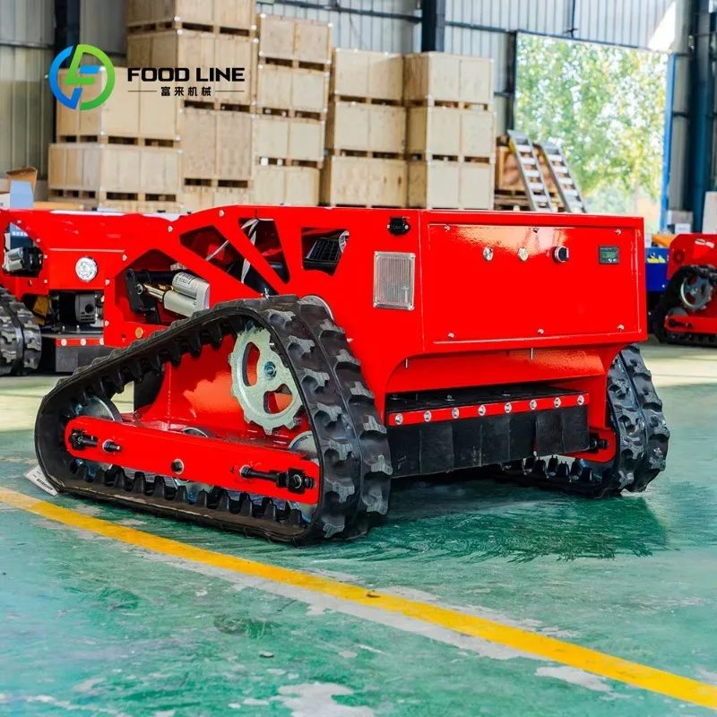 Custom Wireless automatic remote control lawn mower, electric crawler robot lawn mower
Custom Wireless automatic remote control lawn mower, electric crawler robot lawn mower