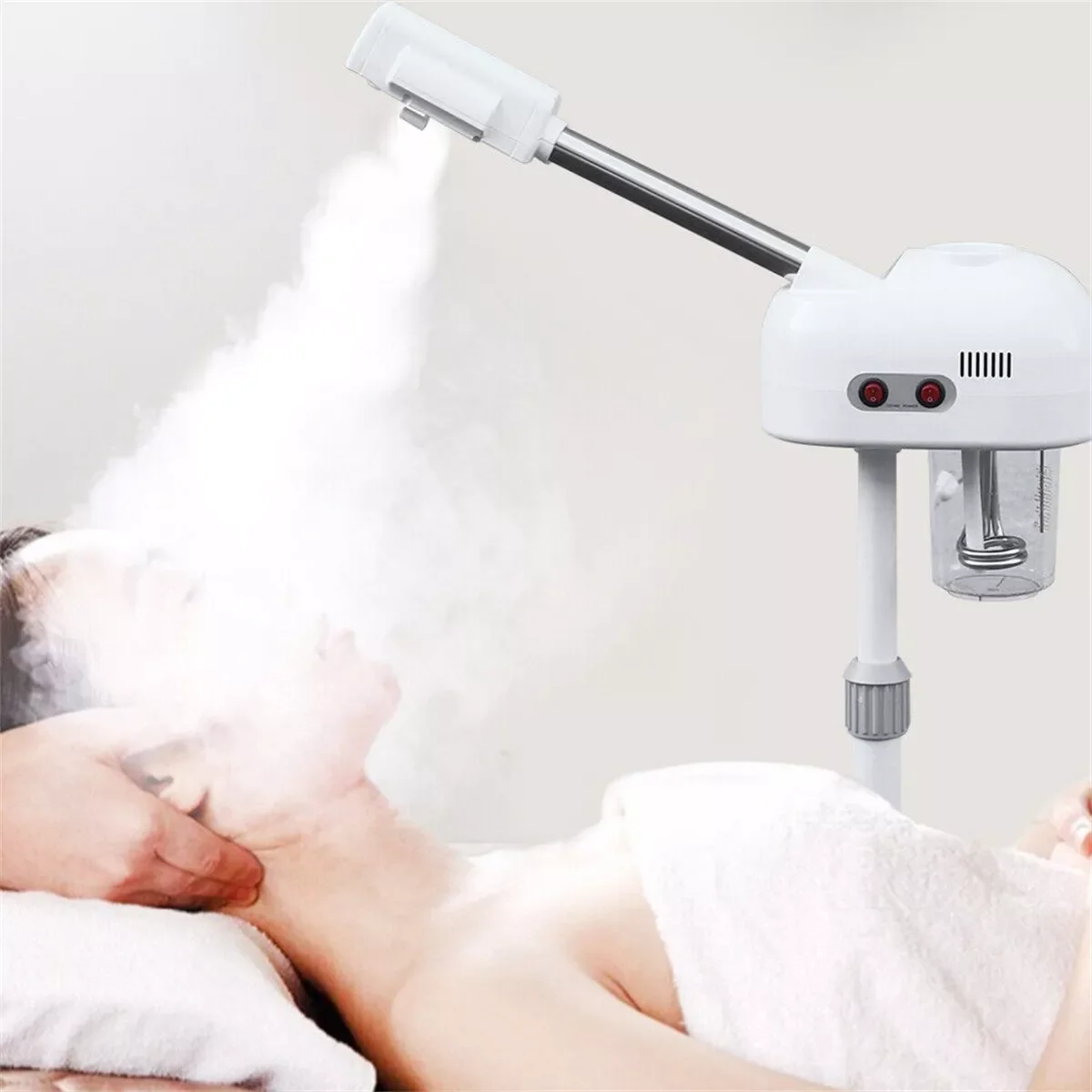 Customizable Professional Facial Steamer DT-118 Facial Humidifier Hot Sprays Moisturising 650ML Adjustable Beauty Steamer
Customizable Professional Facial Steamer DT-118 Facial Humidifier Hot Sprays Moisturising 650ML Adjustable Beauty Steamer
