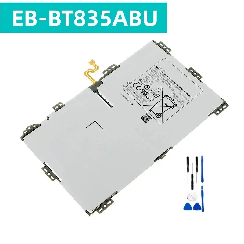 Replacement battery EB-BT835ABU for Samsung Galaxy Tab S4 10.5 SM-T830 t830 SM-T835 t835 tablet battery 7300mAh tools
Replacement battery EB-BT835ABU for Samsung Galaxy Tab S4 10.5 SM-T830 t830 SM-T835 t835 tablet battery 7300mAh tools