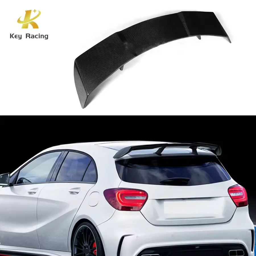 W176 A45 Спойлер из углеродного волокна в стиле RZ Задний спойлер на крышу Крыло для Mercedes Benz A Class A45 W176 AMG 
W176 A45 Спойлер из углеродного волокна в стиле RZ Задний спойлер на крышу Крыло для Mercedes Benz A Class A45 W176 AMG