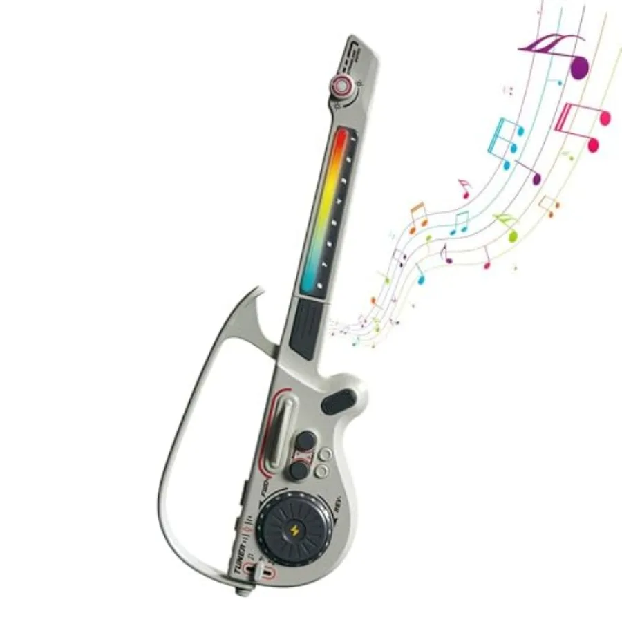 electric musical guitar for home play, ABS plastic body in red with LED Bluetooth lights, 4 tones/3 styles and built-in DJ turn
electric musical guitar for home play, ABS plastic body in red with LED Bluetooth lights, 4 tones/3 styles and built-in DJ turn