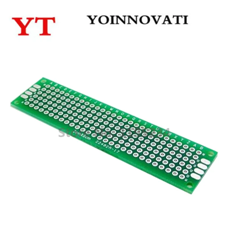 50 шт./лот 2*8 см двухсторонний прототип печатной платы diy универсальная печатная плата 2x8 см
50 шт./лот 2*8 см двухсторонний прототип печатной платы diy универсальная печатная плата 2x8 см