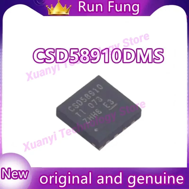 CSD58910DMS CSD58910 CSD 58910 QFN-8 микросхема 100% новый оригинальный на складе 1 шт./лот
CSD58910DMS CSD58910 CSD 58910 QFN-8 микросхема 100% новый оригинальный на складе 1 шт./лот