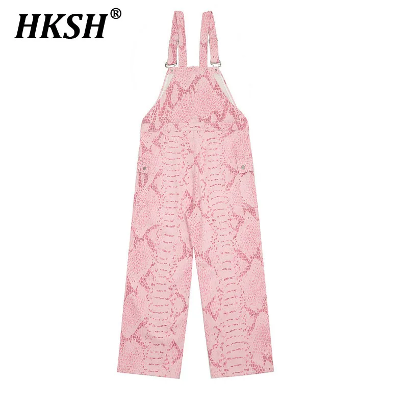 HKSH Spring Autumn New Men Tide Loose Straight Casual Denim Pants Personalized Fashion Pattern Strap Overalls Ins Women HK5370
HKSH Spring Autumn New Men Tide Loose Straight Casual Denim Pants Personalized Fashion Pattern Strap Overalls Ins Women HK5370