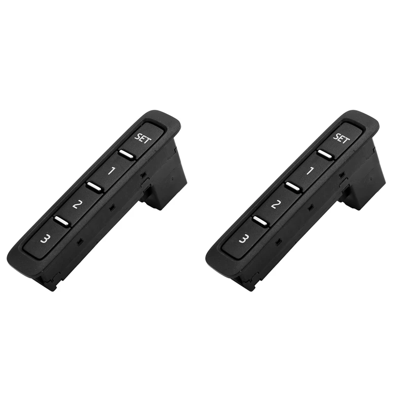 2 Pcs Car Driver Seat Adjustment Memory Switch Button Black Seat Memory Switch Button, For Skoda PASSA 1Z0 959 769 A
2 Pcs Car Driver Seat Adjustment Memory Switch Button Black Seat Memory Switch Button, For Skoda PASSA 1Z0 959 769 A