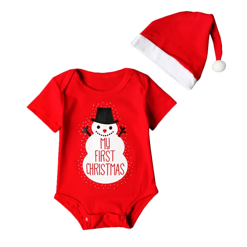 Newborn Baby Christmas Clothing Set Red My First Christmas Letter Printed Bodysuit+Cap 2pcs Outfits Newborn Babies One-Pieces
Newborn Baby Christmas Clothing Set Red My First Christmas Letter Printed Bodysuit+Cap 2pcs Outfits Newborn Babies One-Pieces