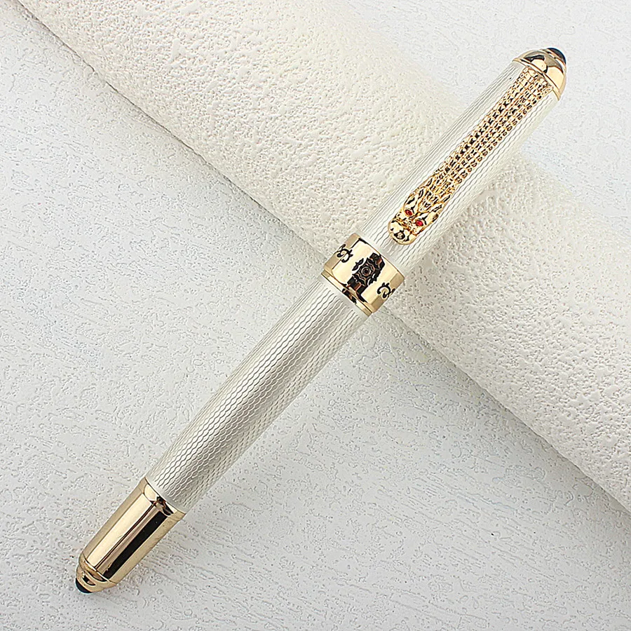 Jinhao 1000 Роскошная металлическая перьевая ручка с текстурой дракона, графическая ручка, чернильная ручка для письма, офисные и школьные канцелярские принадлежности
Jinhao 1000 Роскошная металлическая перьевая ручка с текстурой дракона, графическая ручка, чернильная ручка для письма, офисные и школьные канцелярские принадлежности