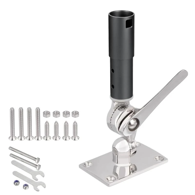 Antenna Mounting with Bolt Adjustable Antenna Base Mount Antenna Mount Accessories for Marine Easy Installation
Antenna Mounting with Bolt Adjustable Antenna Base Mount Antenna Mount Accessories for Marine Easy Installation
