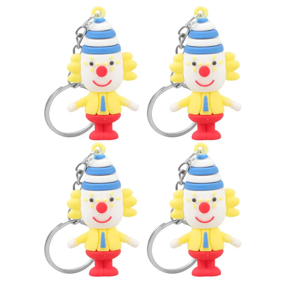 Набор из 4 брелоков-клоунов: мультяшные подвески для рюкзаков и сумок, милые брелоки для женщин, оригинальные брелоки для ключей
Набор из 4 брелоков-клоунов: мультяшные подвески для рюкзаков и сумок, милые брелоки для женщин, оригинальные брелоки для ключей