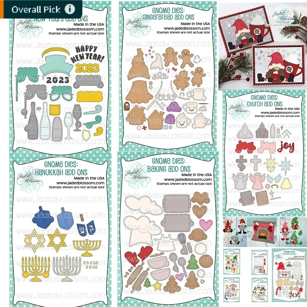 Gnome New Year Easter Metal Cutting Dies Diy Molds Scrapbooking Paper Making Cuts Crafts Template Handmade Greeting Card
Gnome New Year Easter Metal Cutting Dies Diy Molds Scrapbooking Paper Making Cuts Crafts Template Handmade Greeting Card
