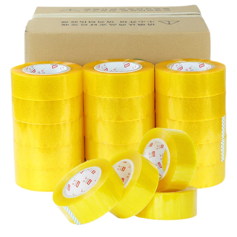42mm width clear yellow Tape Packing Tape,Clear Packaging Tape ,Shipping Tape for Moving Boxes, Shipping, Office Moving Boxes
42mm width clear yellow Tape Packing Tape,Clear Packaging Tape ,Shipping Tape for Moving Boxes, Shipping, Office Moving Boxes