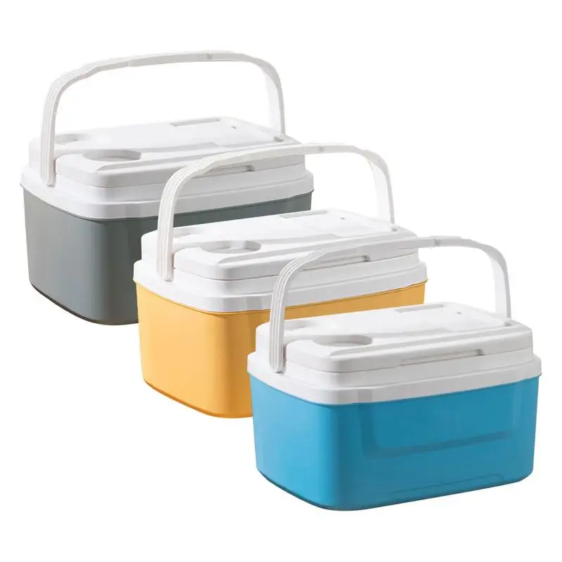 Camping Ice Cooler 8L Ice Box With Handle Portable Small Ice Box Fridge Picnic Refrigerator Food Insulation Box For Camp Fishing
Camping Ice Cooler 8L Ice Box With Handle Portable Small Ice Box Fridge Picnic Refrigerator Food Insulation Box For Camp Fishing